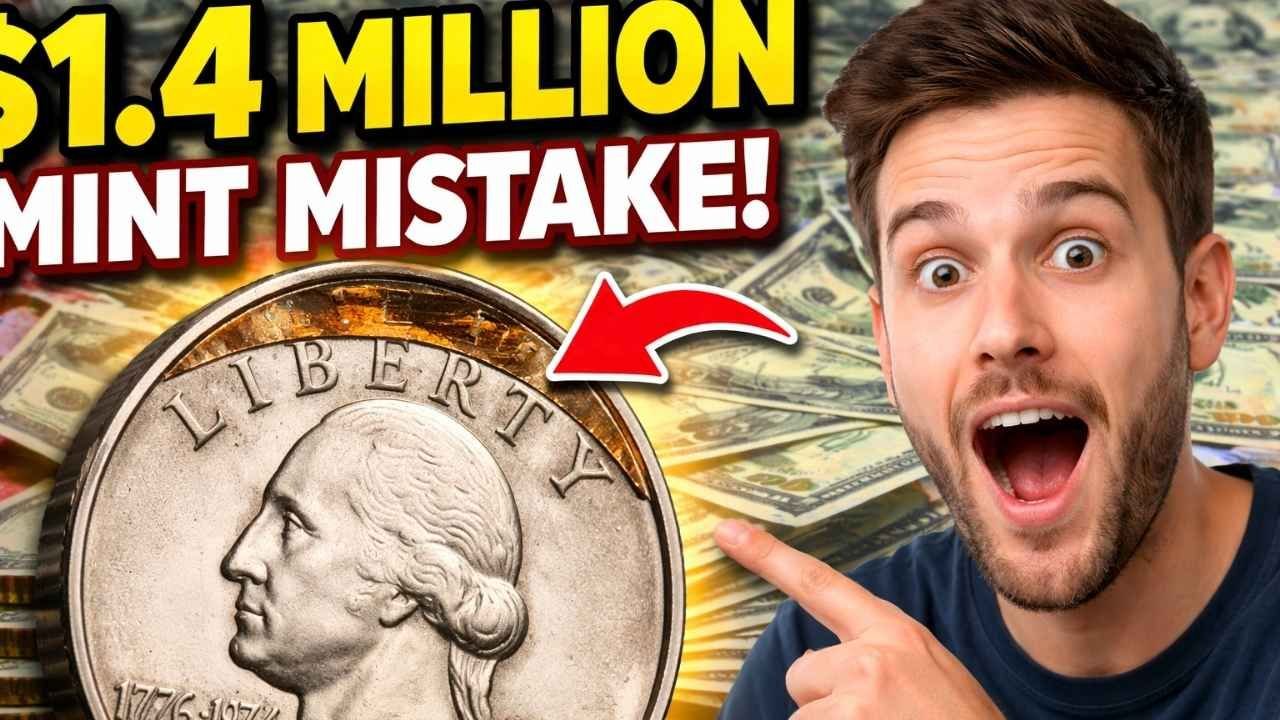 $1.4 Million Mint Mistake Rare 1976 Bicentennial Quarter