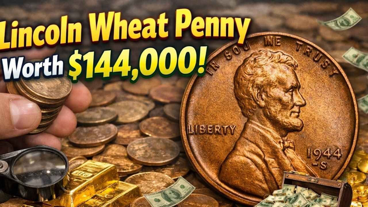Lincoln Wheat Penny Worth $144,000